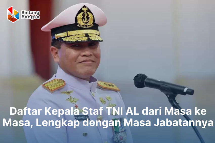Kepala Staf TNI AL dari Masa ke Masa
