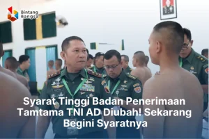 Batas Usia Pendaftaran TNI AD