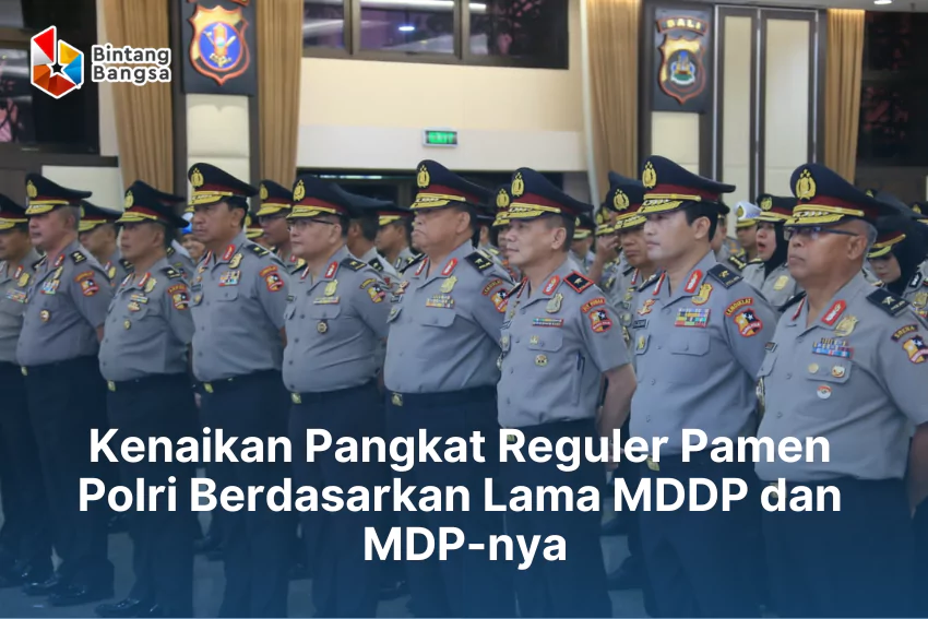 Kenaikan Pangkat Pamen Polri