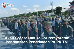 Persyaratan PA PK TNI