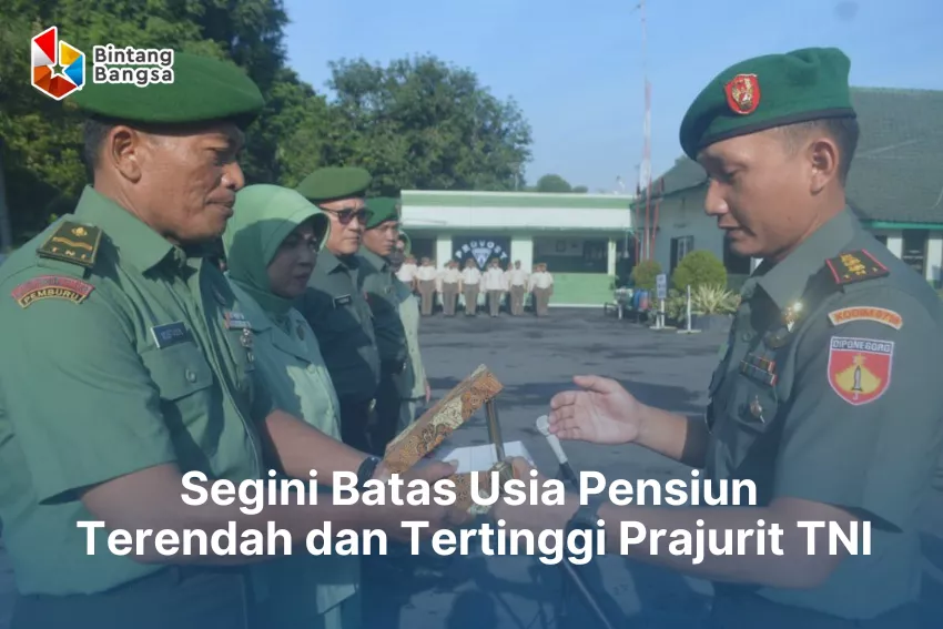 Batas Usia Pensiun Prajurit TNI