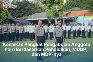 Kenaikan Pangkat Pengabdian Polri