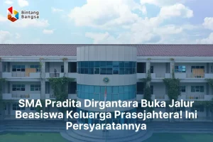 Persyaratan SPMB SMA Pradita Dirgantara